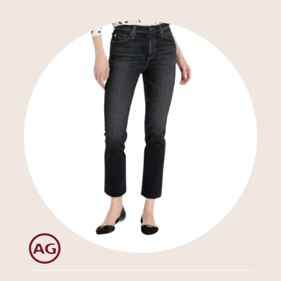 AG The THE ISABELLE Jeans /  Size 24 /  Washed Black - Picture 1 of 3